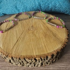 4PK BEAUTIFUL BUNDLE "BE PRAYERFUL BRACELETS" SET